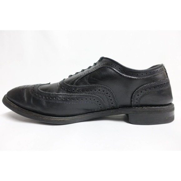 Allen Edmonds Men Wingtip Dress Shoes McAllister Dainite Rubber Black 11.5 3E main image 5